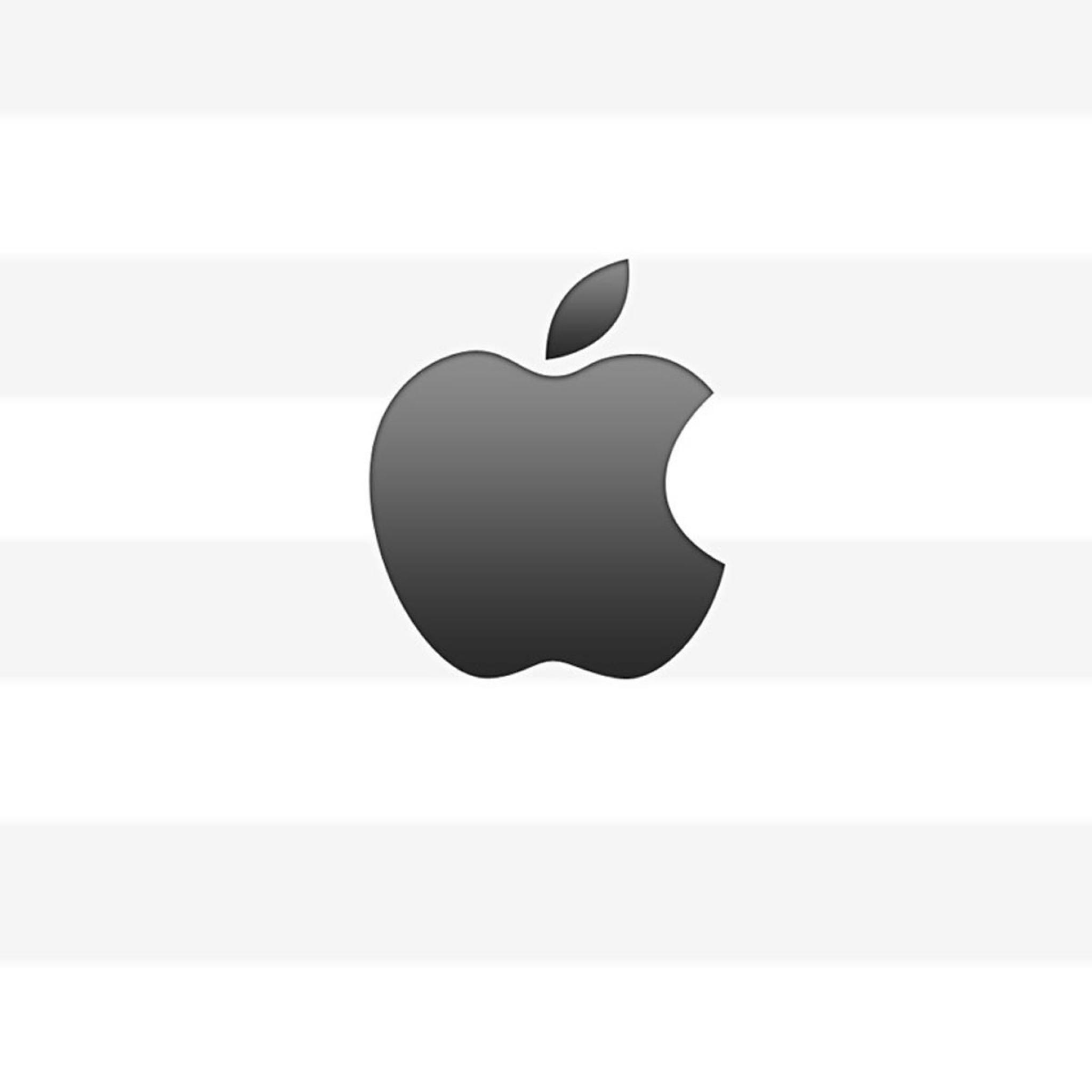 苹果apple logo 白色