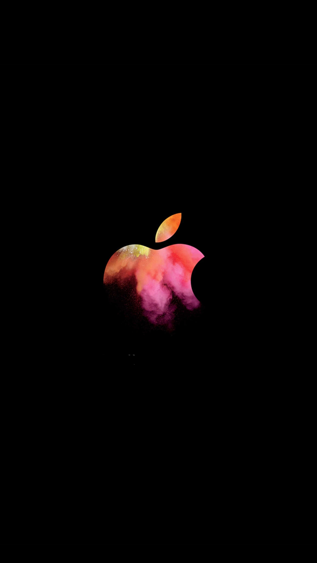 苹果logo 黑 渐变 苹果手机高清壁纸 1080x1920 爱思助手