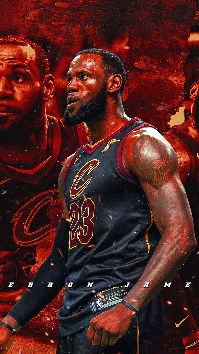 詹姆斯 篮球 运动员 球星 nba 肌肉 苹果手机高清壁纸