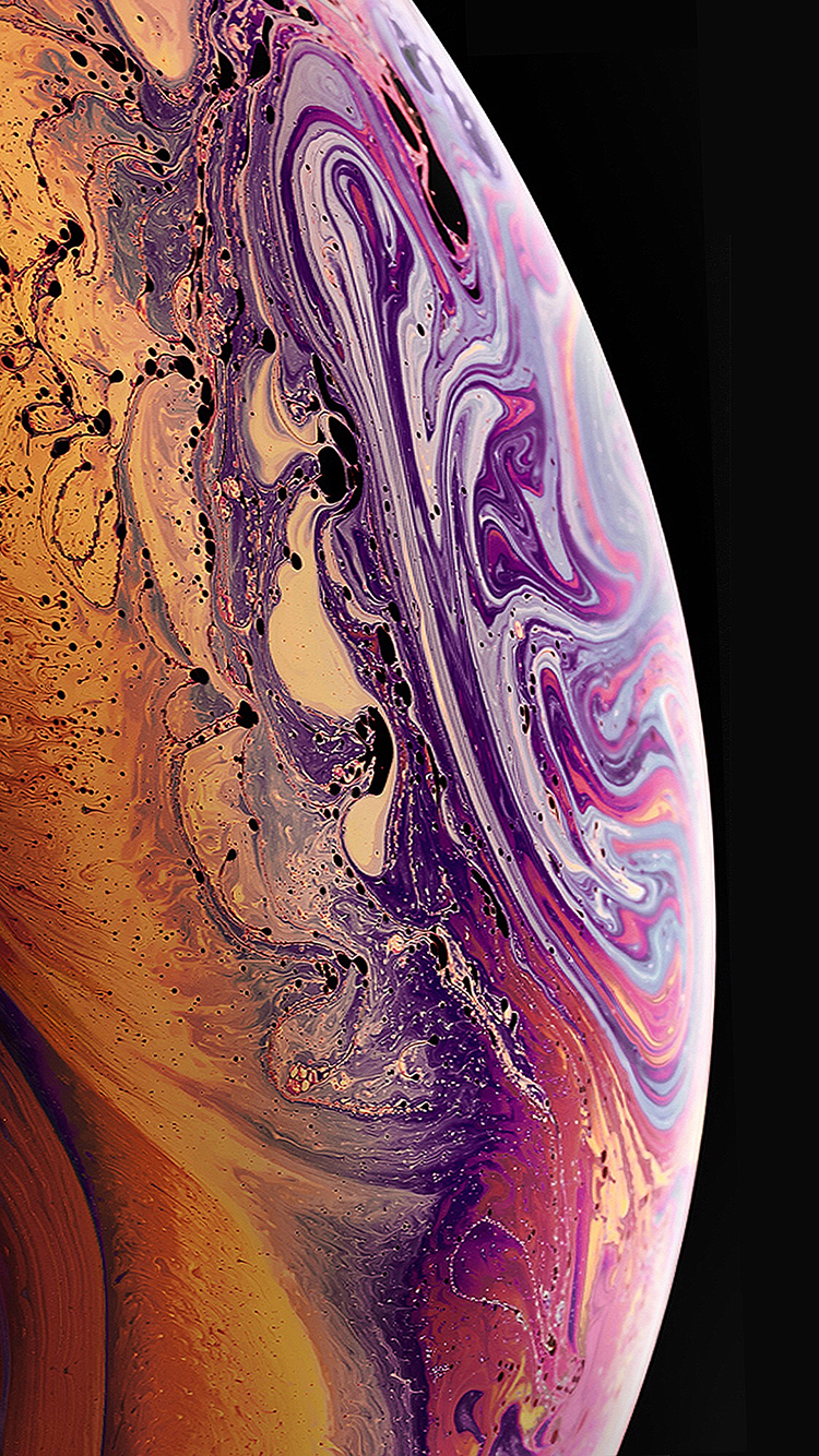 星球iphone xs 原生壁纸 炫酷 苹果手机高清壁纸 750x1334_爱思助手