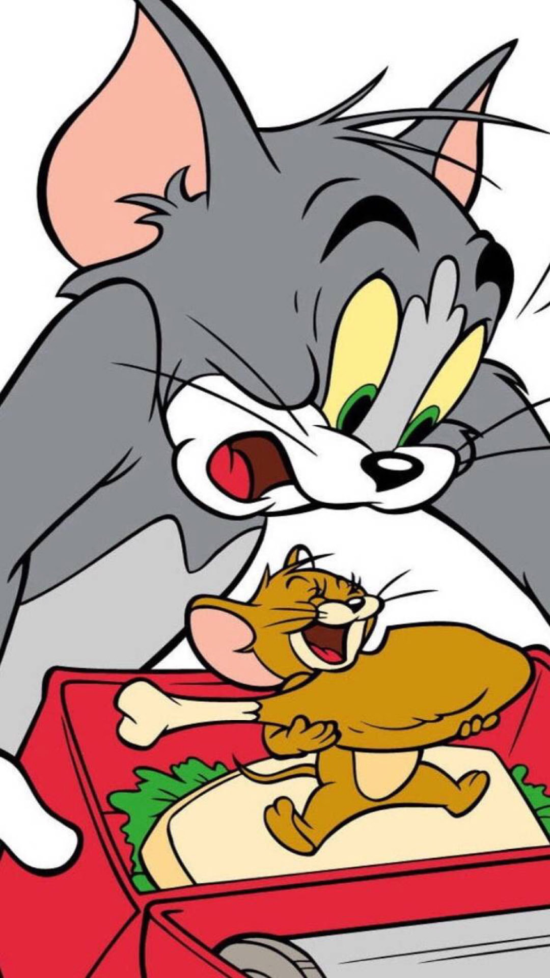 美国 动画 猫和老鼠 tom and jerry 苹果手机高清壁纸