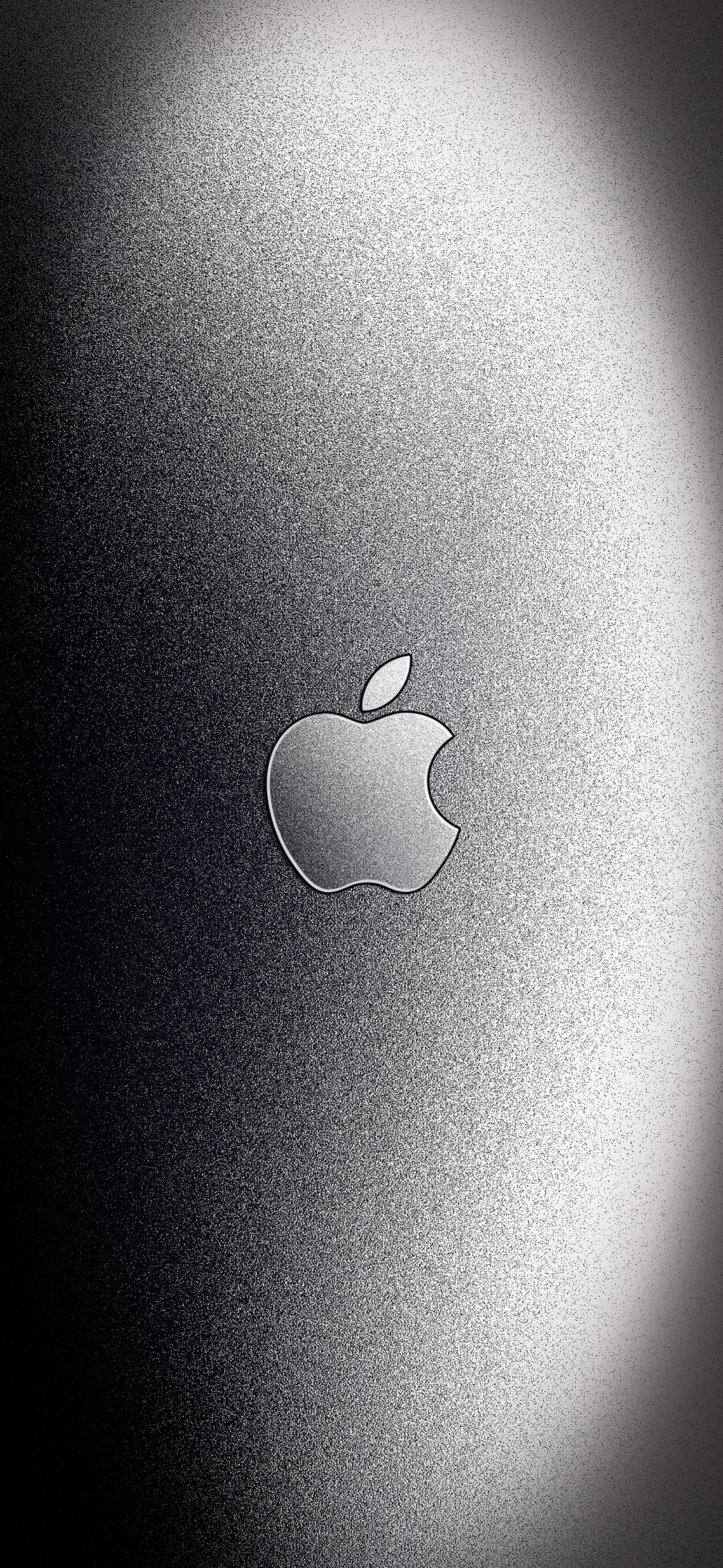 苹果iphone logo 标志 品牌 黑白 苹果手机高清壁纸 x