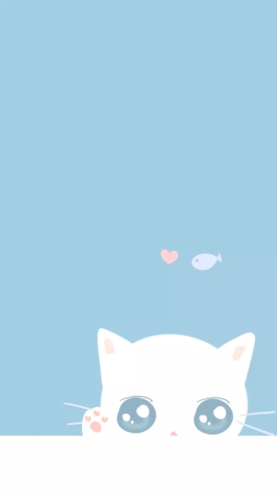 卡通 猫咪 动漫 苹果手机高清壁纸 1080x1920_