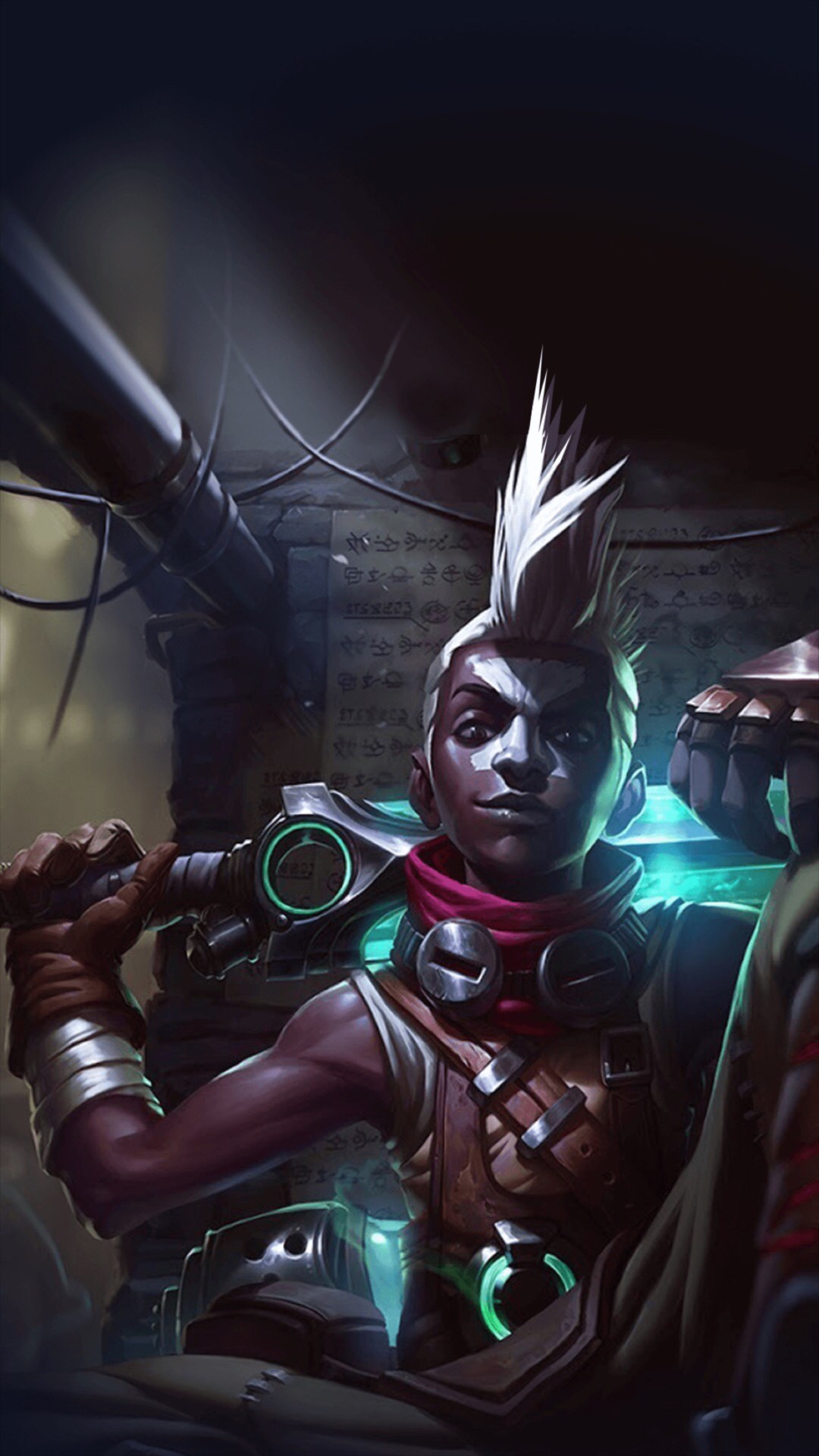 lol 艾克 英雄联盟 苹果手机高清壁纸 1080x1920_爱思助手