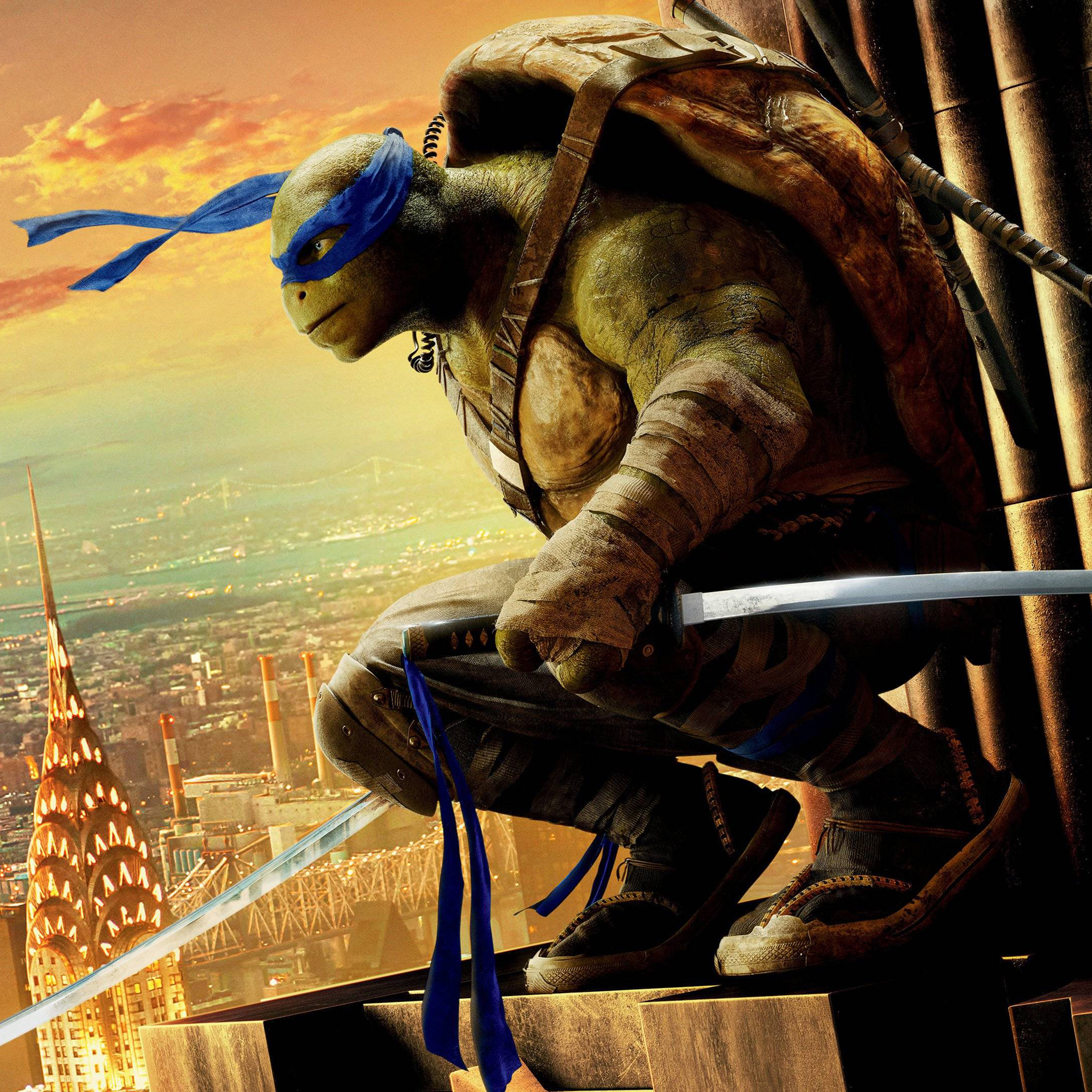 忍者神龟 动漫 卡通 动画 苹果手机高清壁纸 20