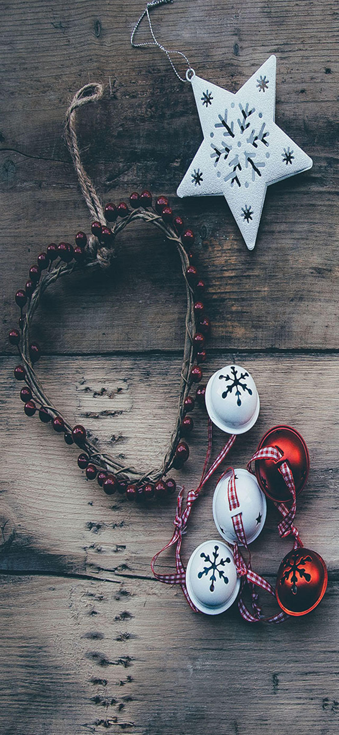 星星 铃铛小挂件 苹果手机高清壁纸 1125x2436_爱思助手