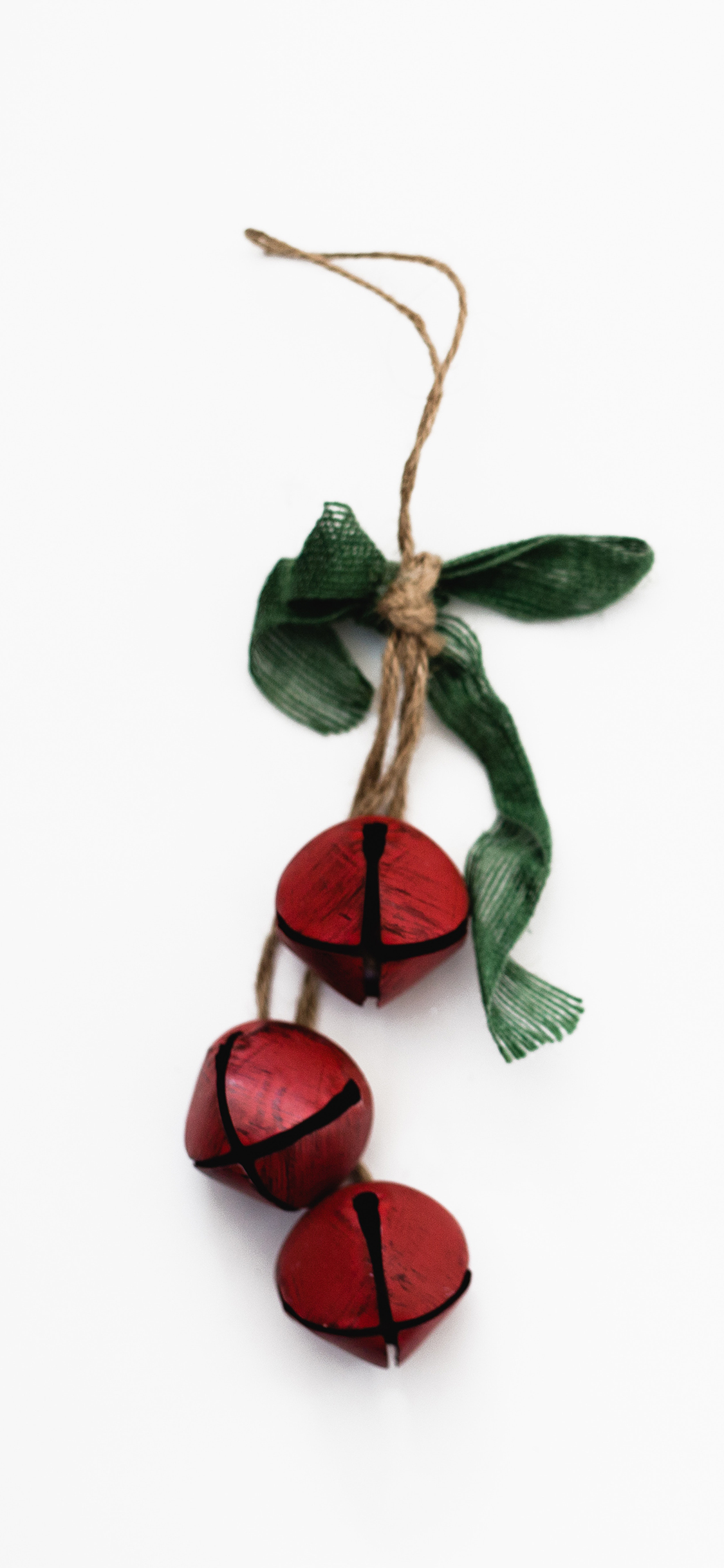 圣诞 铃铛 装饰 简约 苹果手机高清壁纸 1125x2436_爱思助手