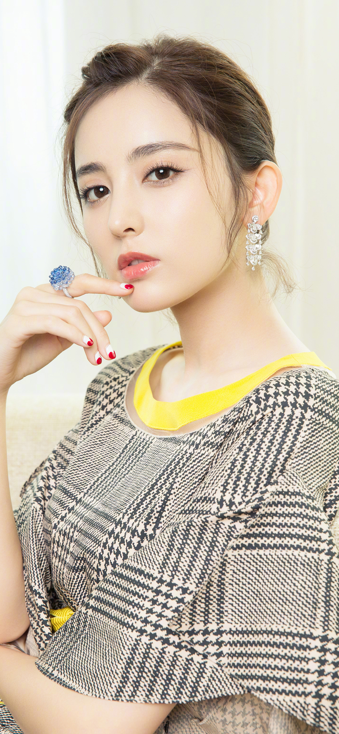 古力娜扎 演员 艺人 女星 苹果手机高清壁纸 11