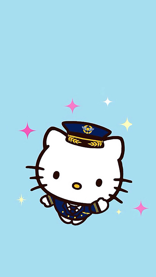 HelloKitty 动漫 大头 苹果手机高清壁纸 640x11