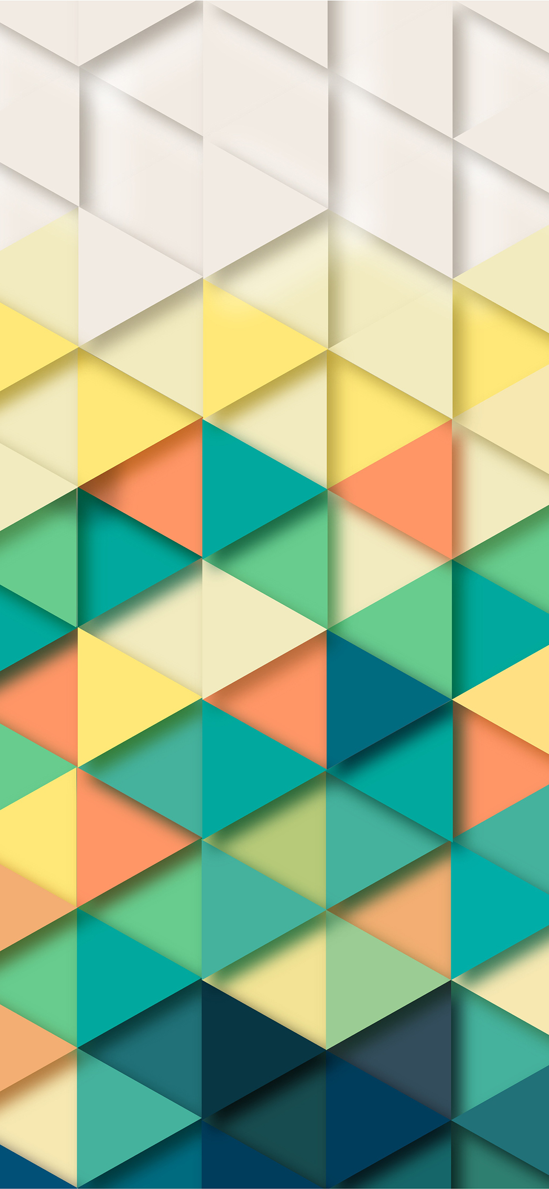 几何 色彩 渐变 平面 图案 苹果手机高清壁纸 1125x2436_爱思助手