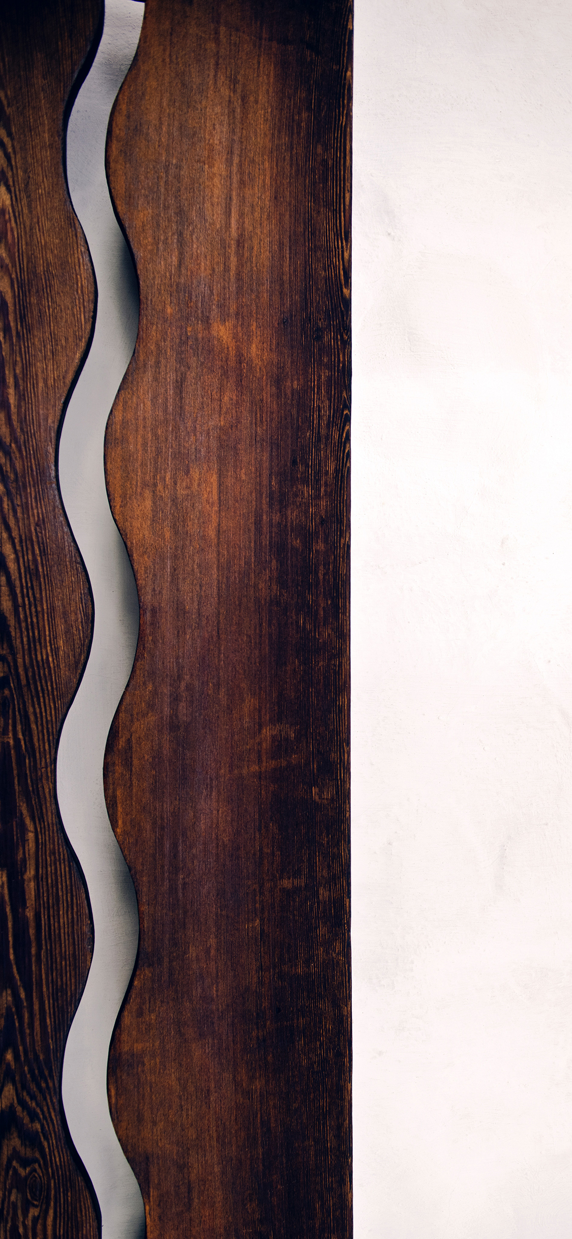 木板 纹路 雕刻 波浪 苹果手机高清壁纸 1125x2436_爱思助手