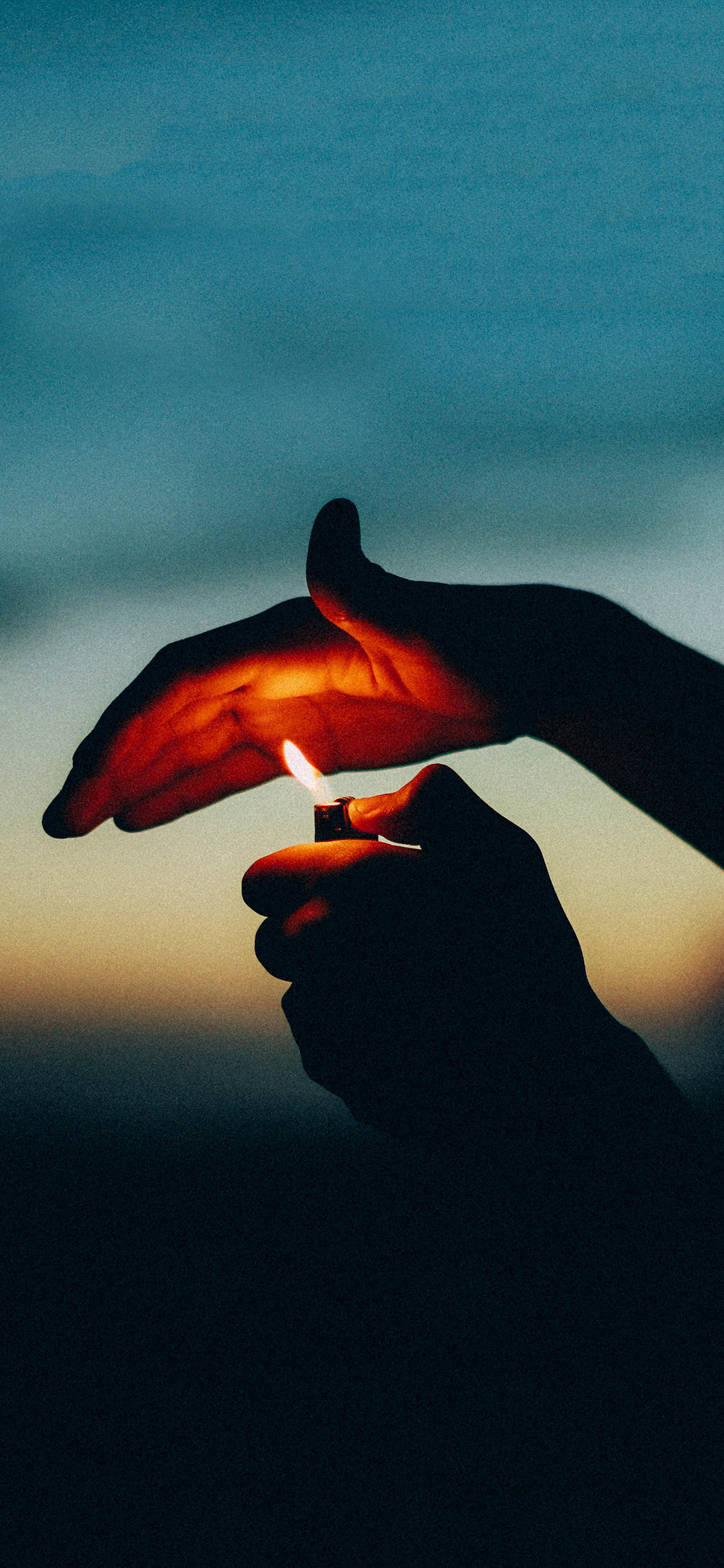 打火机 火石 火焰 燃烧 苹果手机高清壁纸 1125