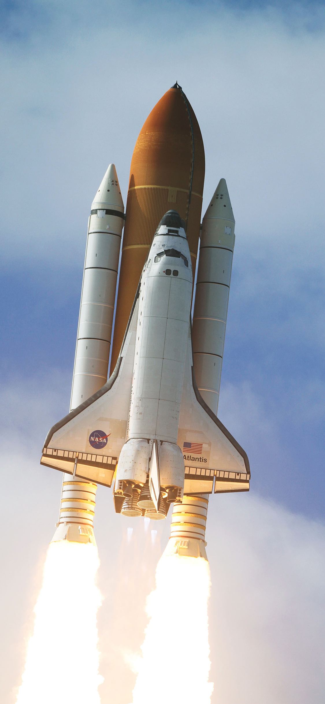 火箭 天文 发射 航空 火焰 苹果手机高清壁纸 1