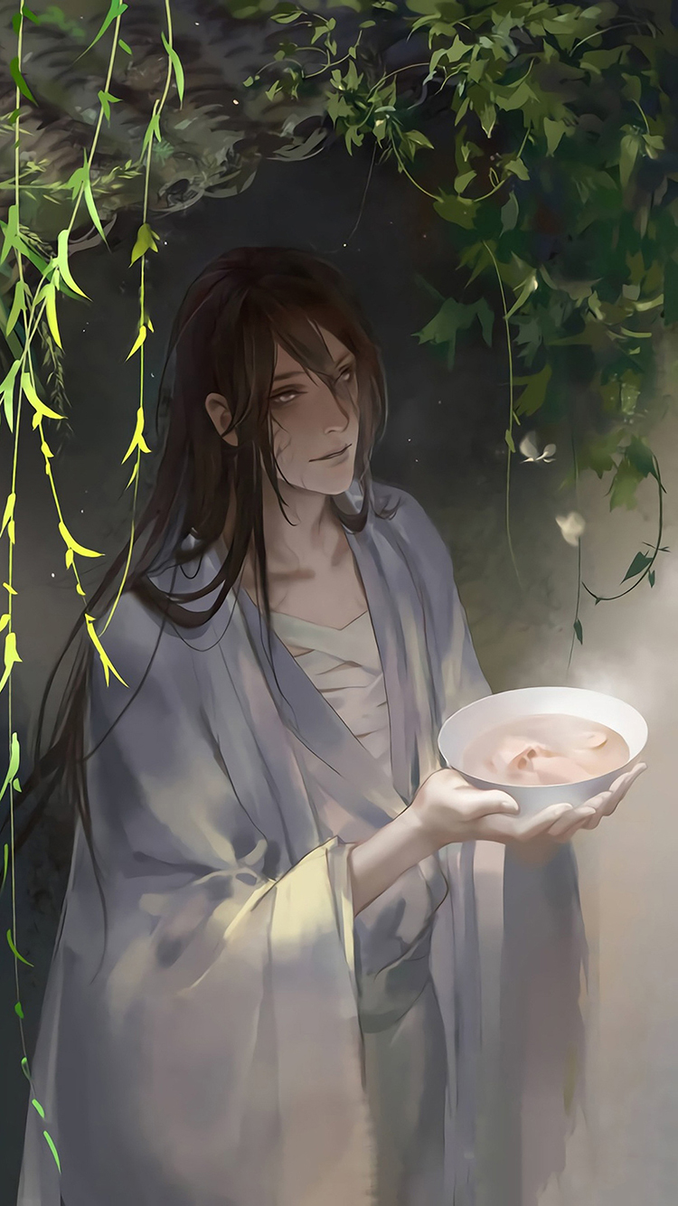 古风 动漫 公子 唯美 苹果手机高清壁纸 750x13