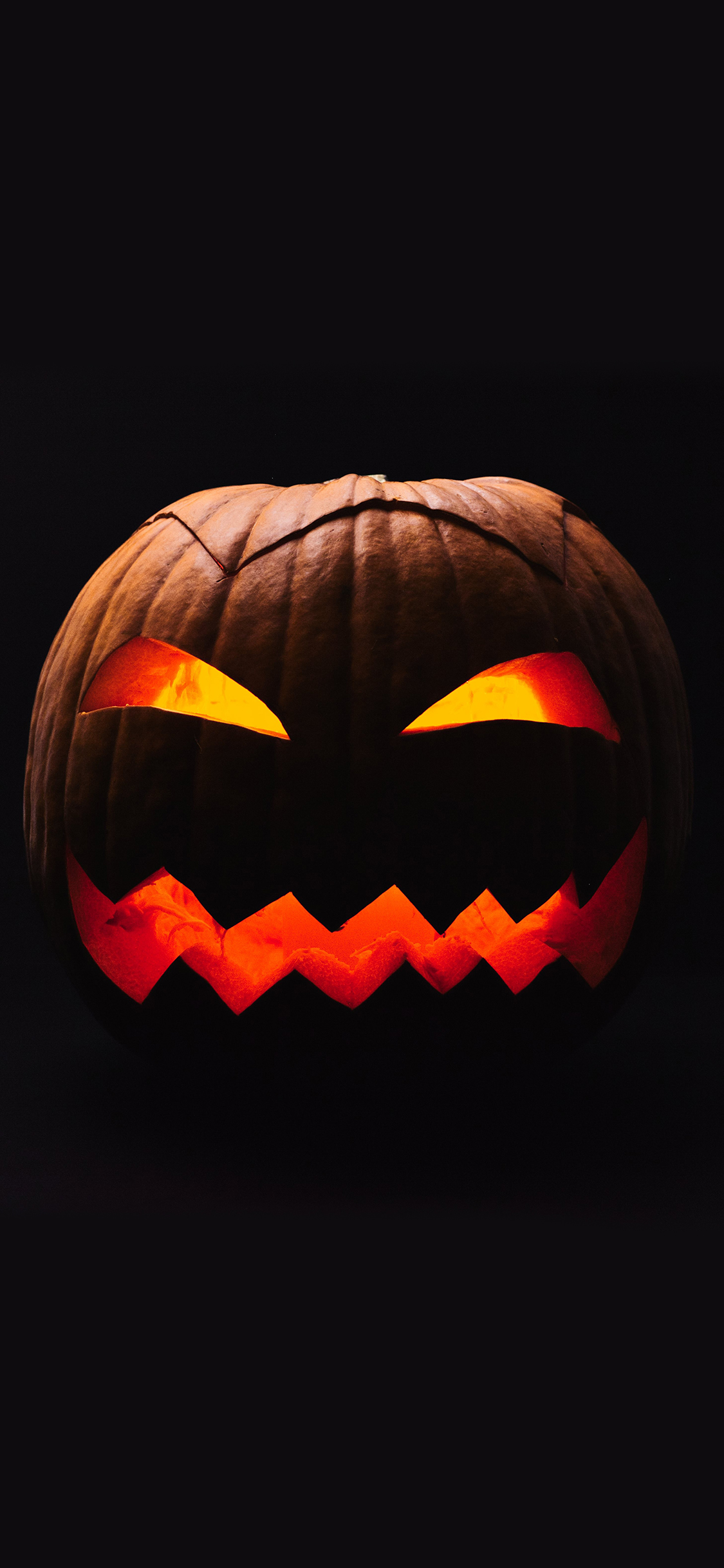 南瓜头 雕刻 万圣节 狂欢 苹果手机高清壁纸 1125x2436_爱思助手