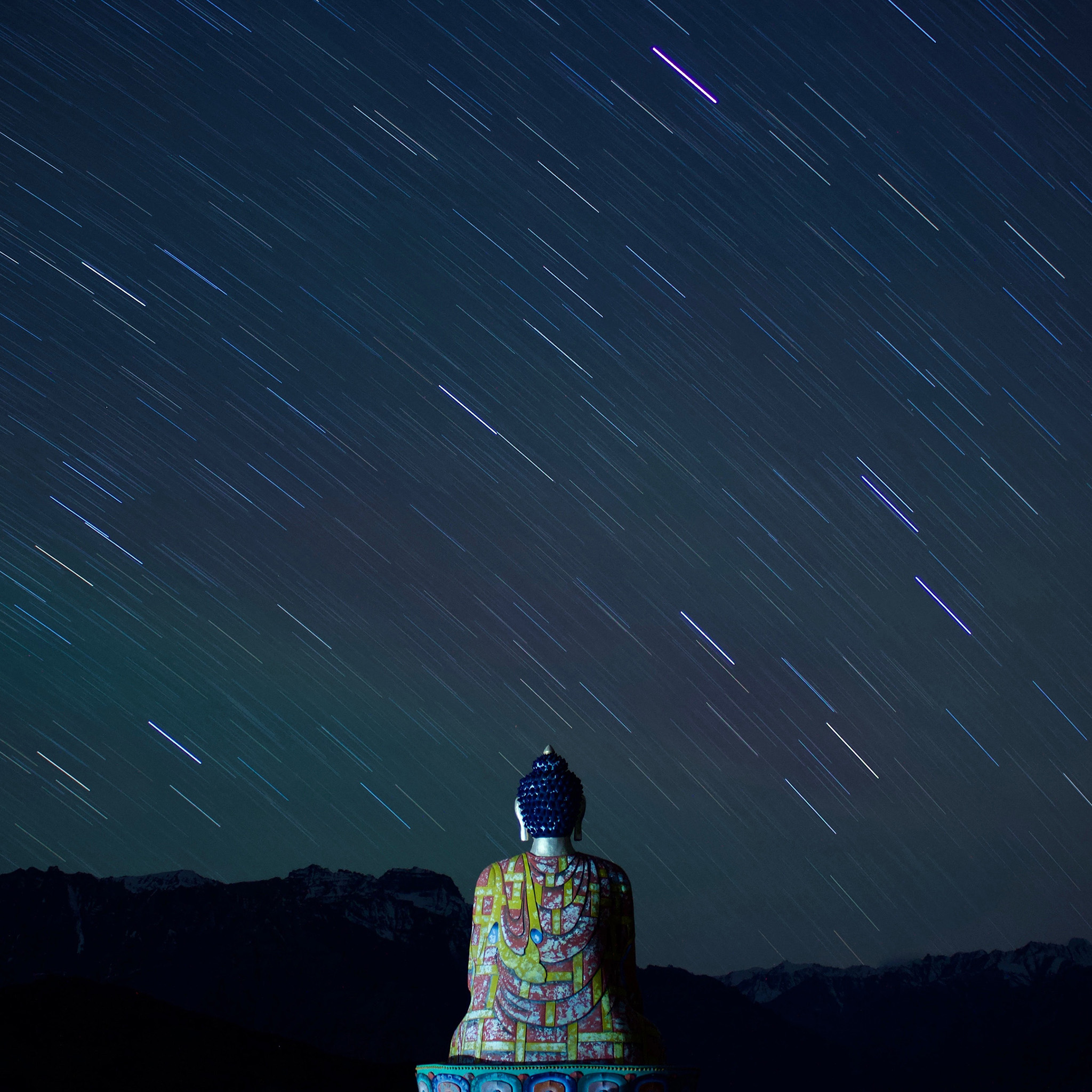 佛像石像彩绘信仰星空苹果手机高清壁纸48x48 足球分析 首页