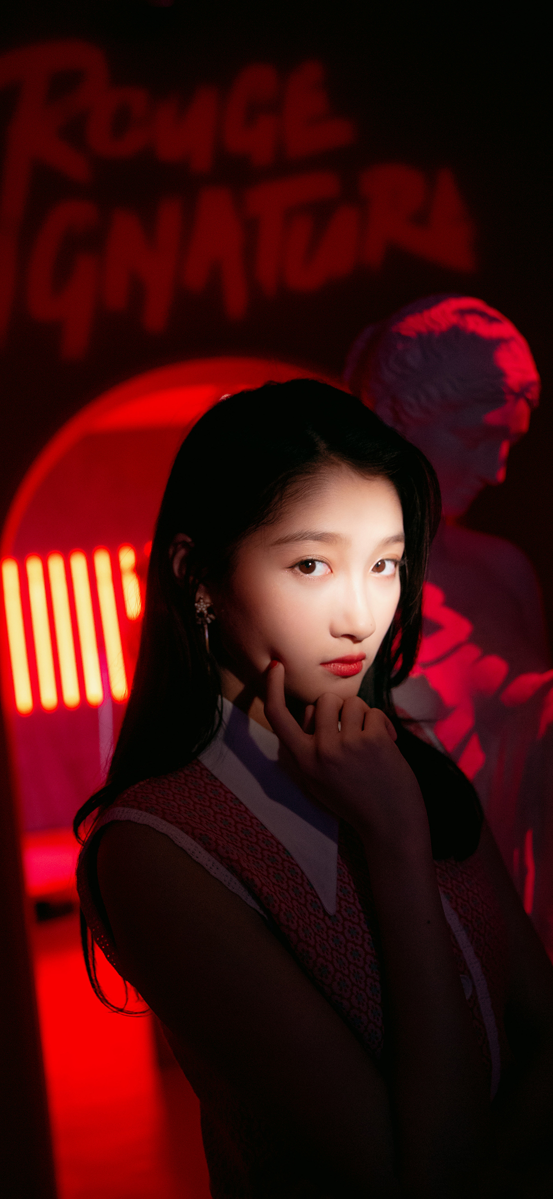 艺人 关晓彤 演员 女星 苹果手机高清壁纸 1125