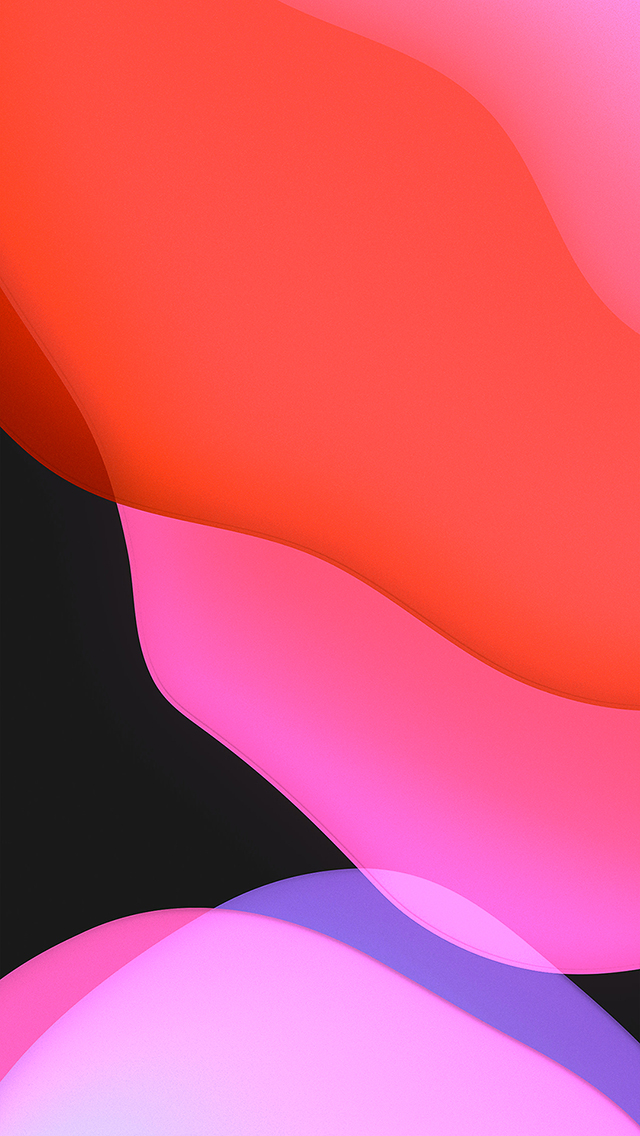 iOS13内置壁纸 流动 曲线 线条 苹果手机高清壁