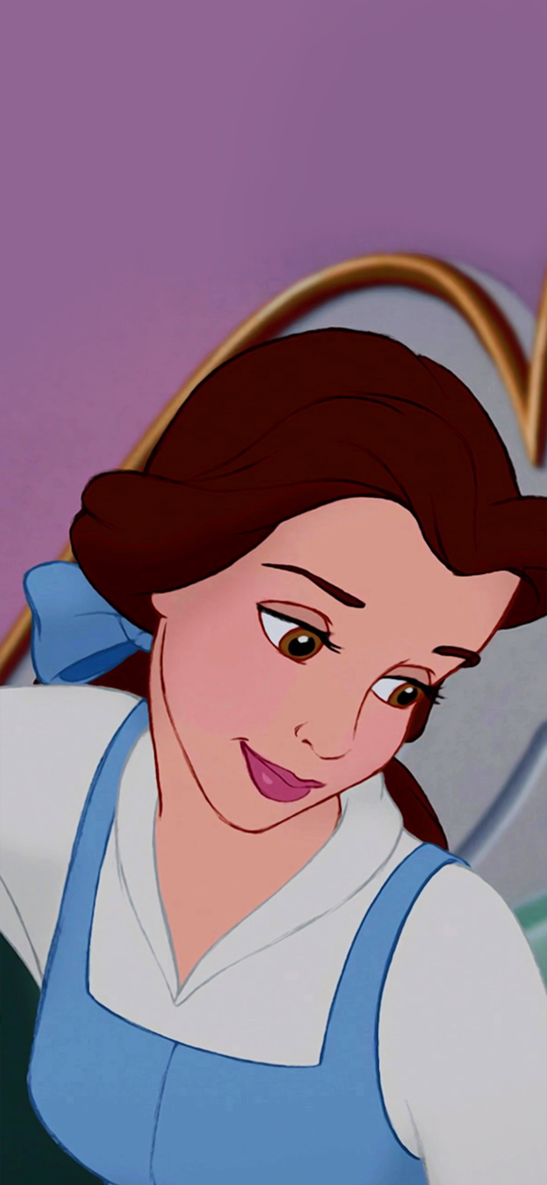 迪士尼 动画 贝儿公主 美女与野兽 苹果手机高清